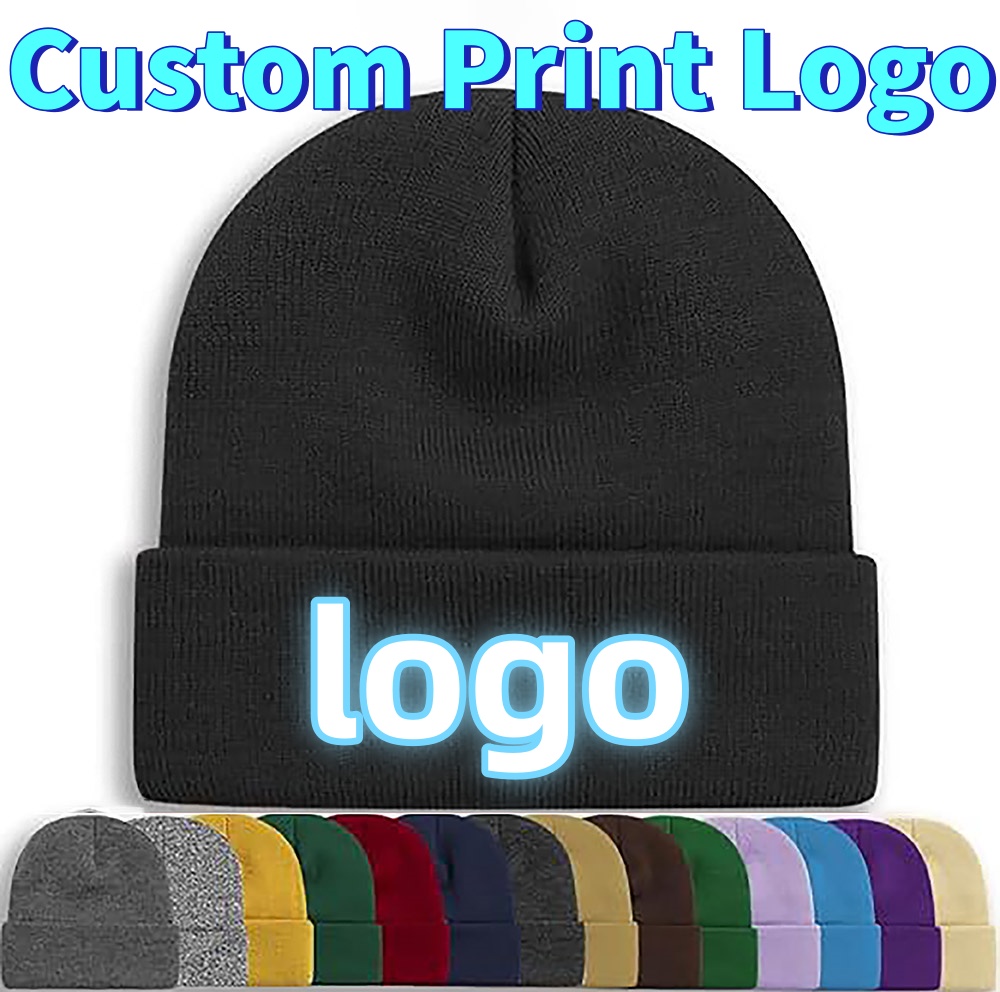 Women'S Fashion Hats - Customized Printed Logo Men Classic Solid