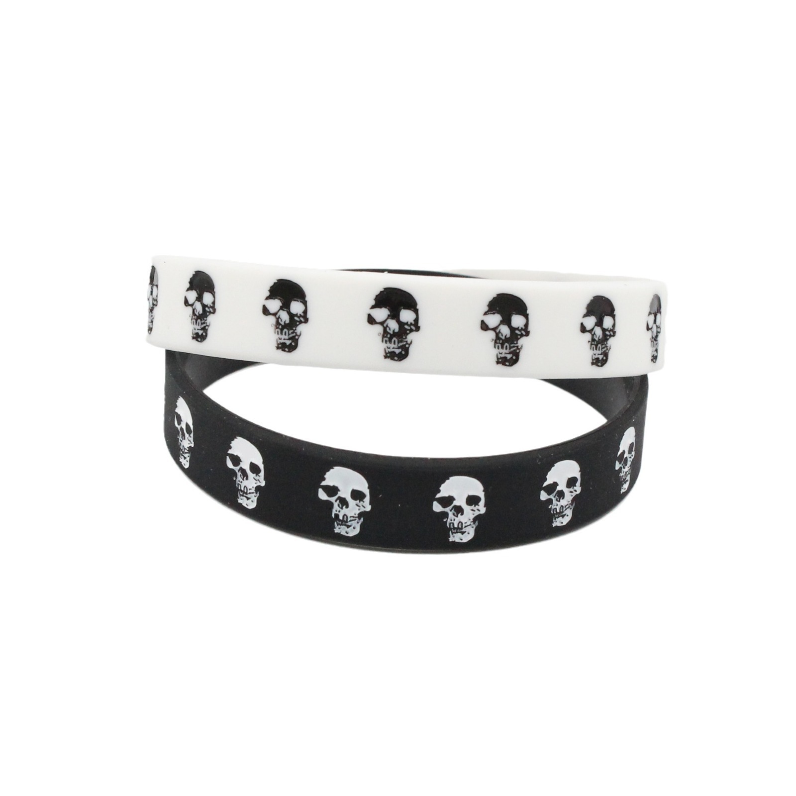 Women Fashion Now - 1PC New Casual Skull Silicone Rubber