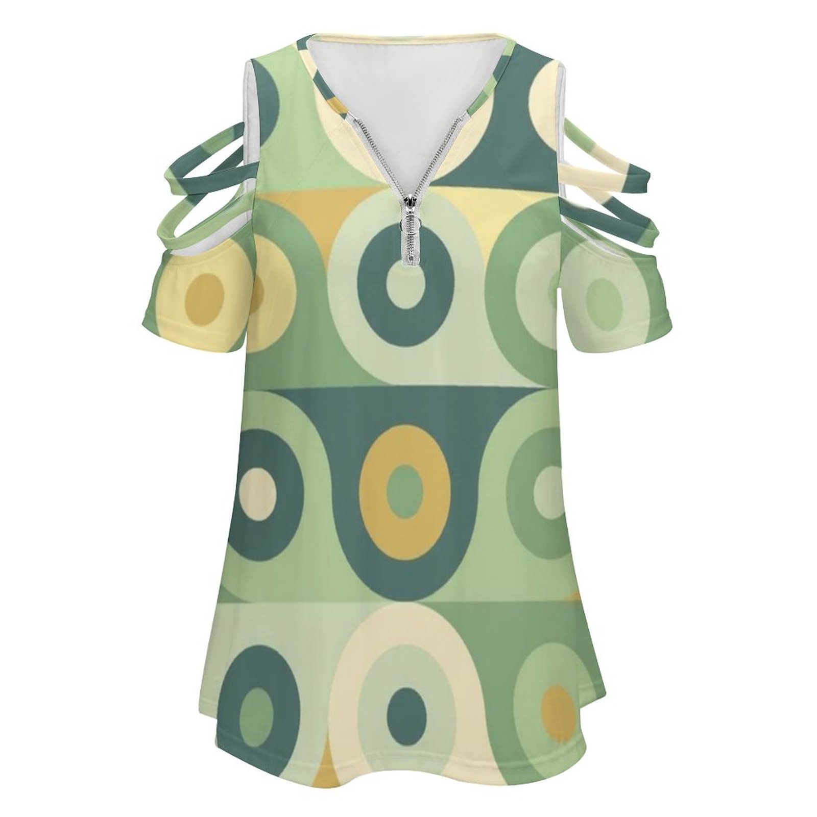 Groovy 70's Pattern Women Zipp - Women'S Fashion In The 70S review and price