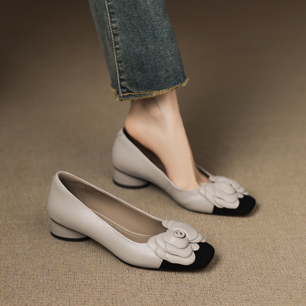 Fashion Flower Single Shoes Au - Women Fashion Heels review and price
