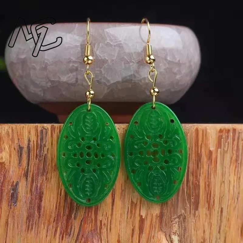 925 Silver Natural Green Jade  - Women'S Fashion Jewellery review and price