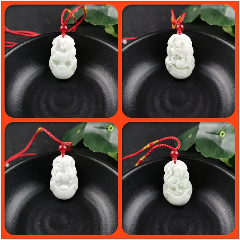 Chinese Zodiac Carved Jade Pen - Women'S Fashion Jewellery review and price