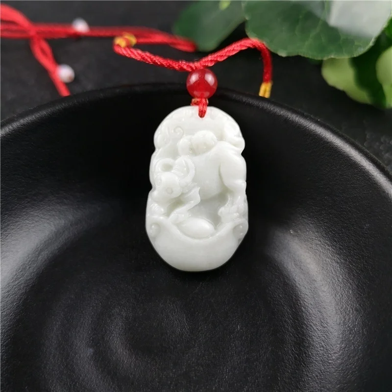 Chinese Zodiac Carved Jade Pen - Women'S Fashion Jewellery review and price