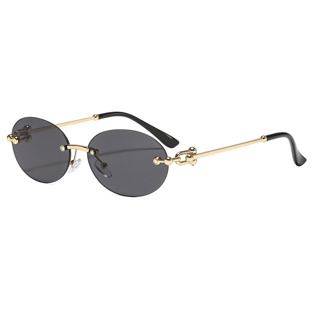 New Metal Frameless Oval Woman - Women'S Fashion Eyeglasses review and price