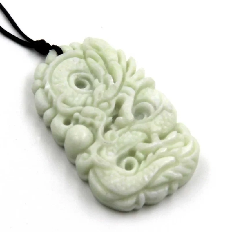 Natural White jade Dragon Phoe - Women'S Fashion Jewellery review and price