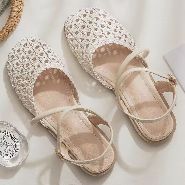 French-style Closed-toe Sandal - Women Fashion Heels review and price
