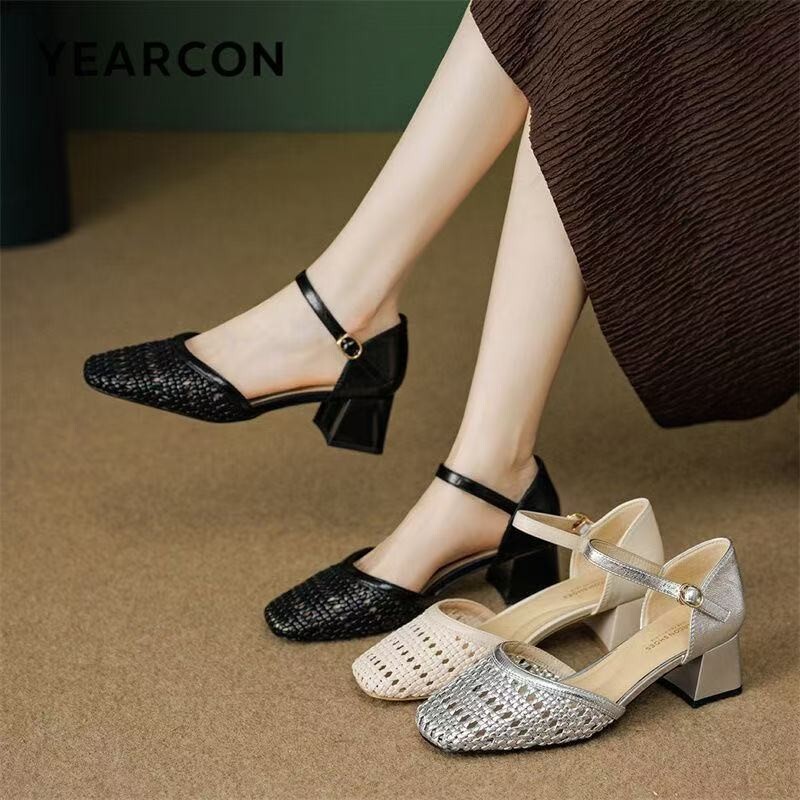 Fashion Woven Hollow Chunky Ro - Women'S Fashion Brands review and price