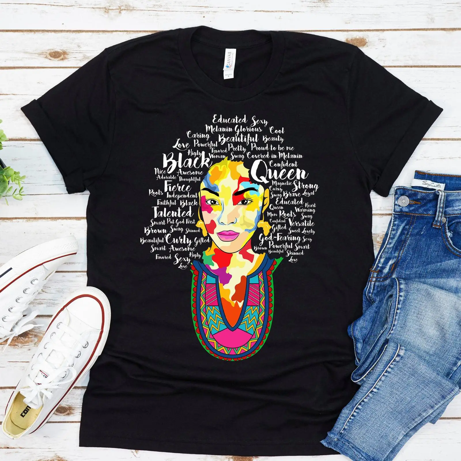 Black Queen T Shirt History Mo - Women Fashion History review and price