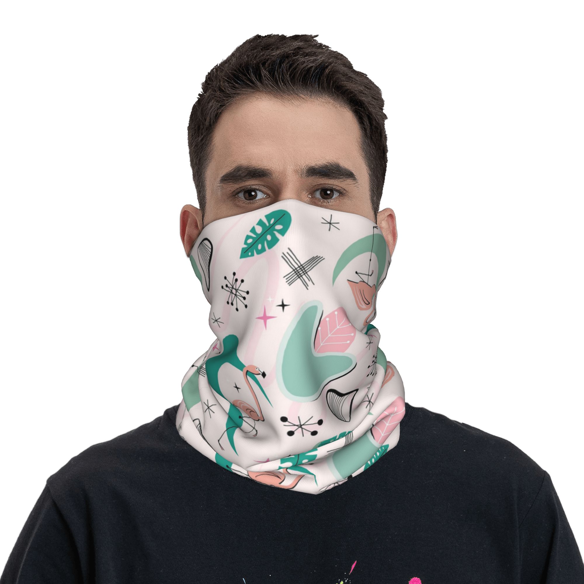 Atomic 50s Flamingo Bandana Ne - Women'S Fashion In The 50S review and price