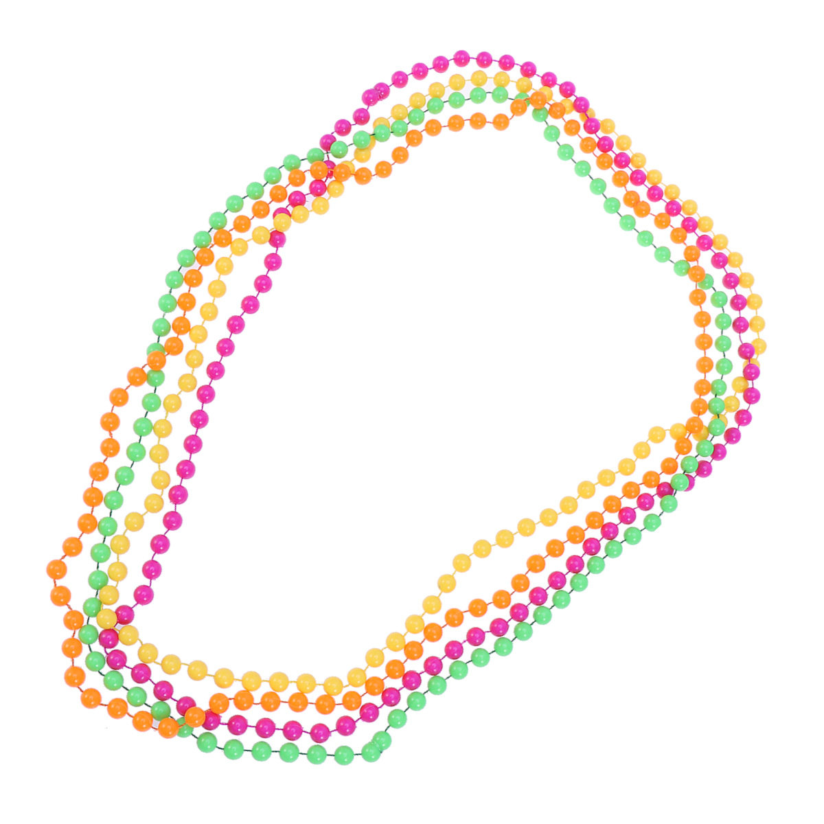4Pcs Plastic Bead Necklace Wom - Women'S Fashion In The 70S review and price
