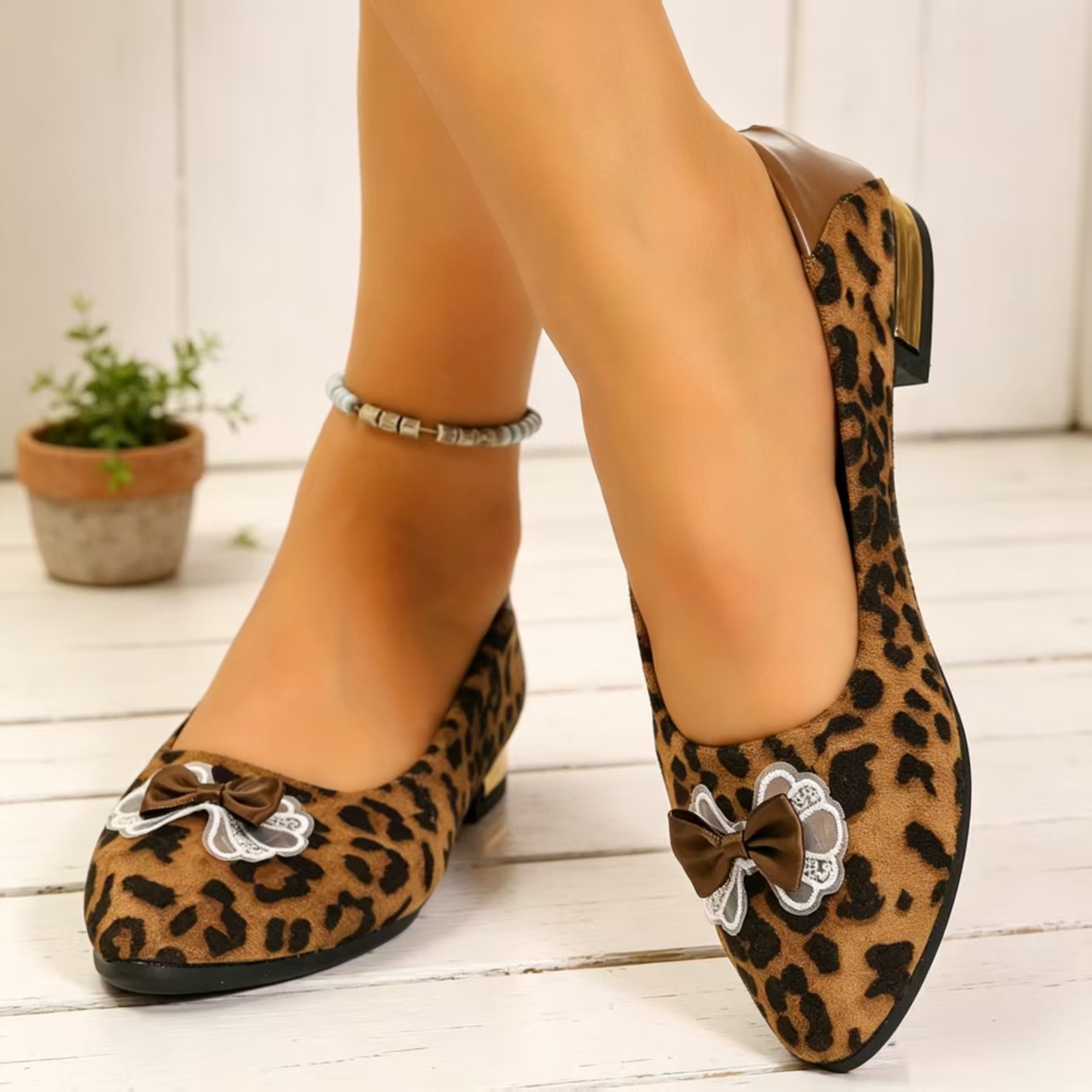 Autumn Fashion Pointed Toe Low - Women Fashion Heels review and price