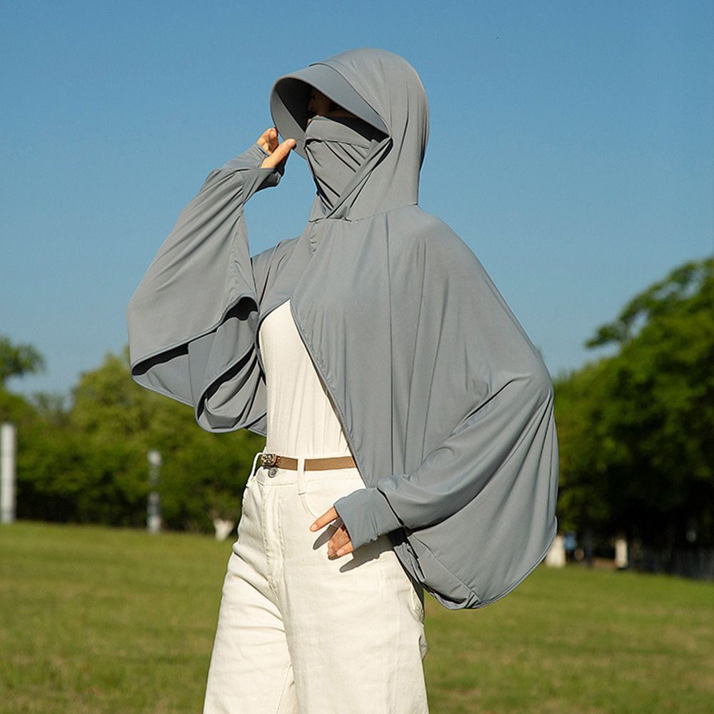 Fashion Ice Silk Sunscreen Sha - Women'S Fashion Hoodies review and price