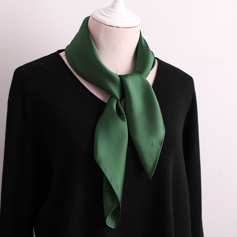 Solid 50s Neck Scarf Solid Col - Women'S Fashion In The 50S review and price
