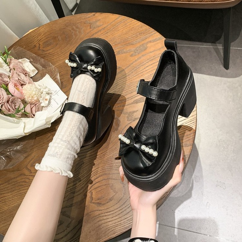 2026 Lolita Shoes Black Super  - Women Fashion Heels review and price