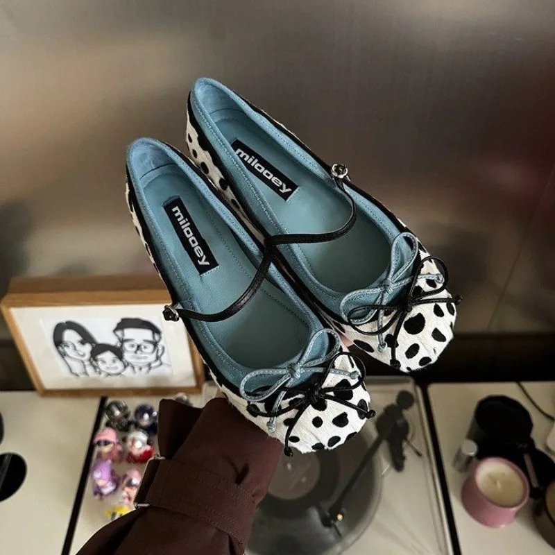 2026French Flat Bottomed Rotun - Women Fashion Heels review and price