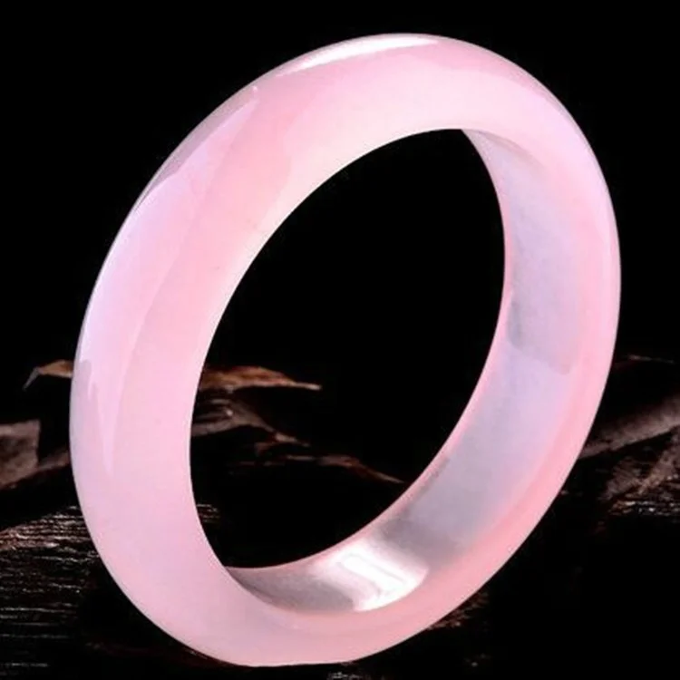 Genuine Natural Pink Jade Bang - Women'S Fashion Jewellery review and price