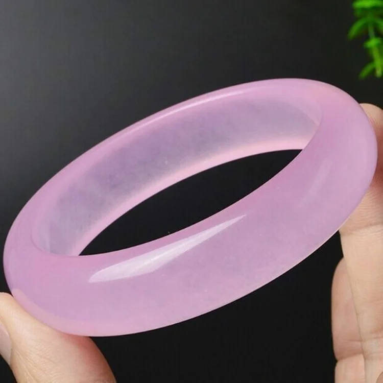 Genuine Natural Pink Jade Bang - Women'S Fashion Jewellery review and price