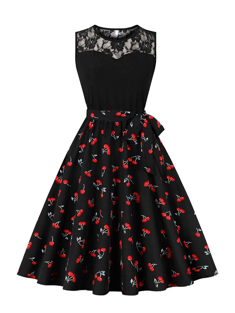 Elegant High Waist Sleeveless  - Women'S Fashion In The 50S review and price