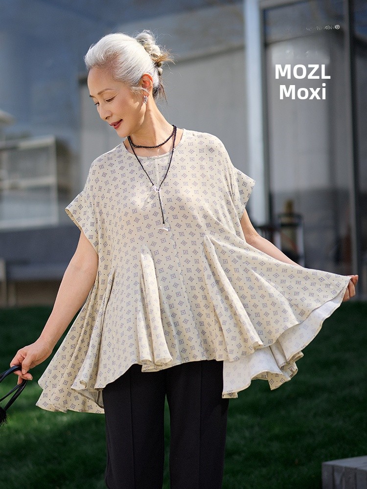 Muzhi Mid-aged Mom Summer Fash - Women'S Fashion In The 50S review and price