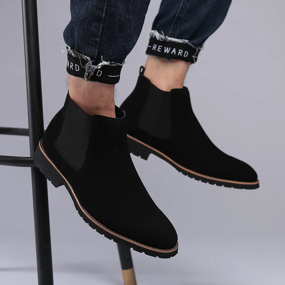 Men Ankle Boots British Style  - Women'S Fashion Business Casual review and price