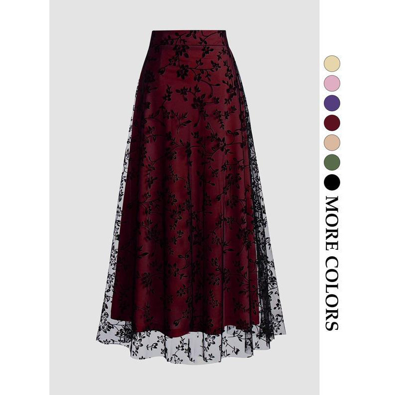Solid Color Retro 50s tulle sk - Women'S Fashion In The 50S review and price