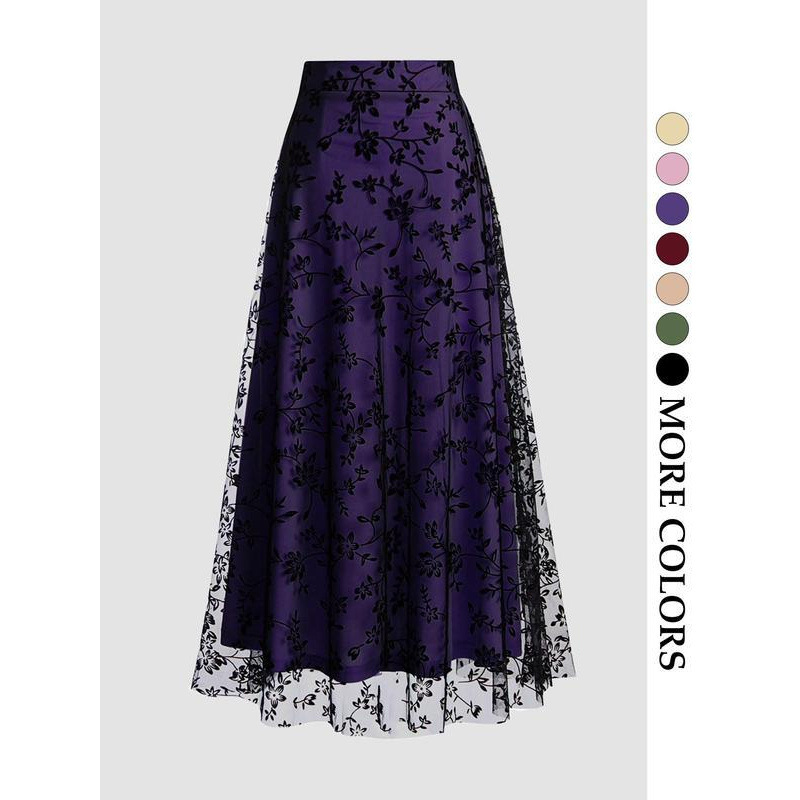 Solid Color Retro 50s tulle sk - Women'S Fashion In The 50S review and price