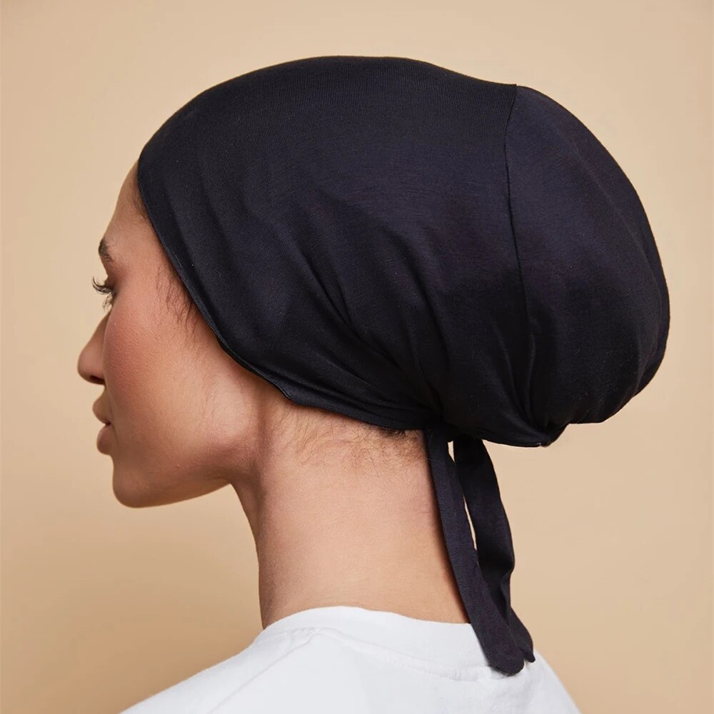 Modal Satin Hijab Cap Islam Un - Women'S Fashion Visor review and price