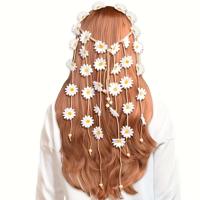 Flower hippie headband, flower - Women'S Fashion In The 70S review and price