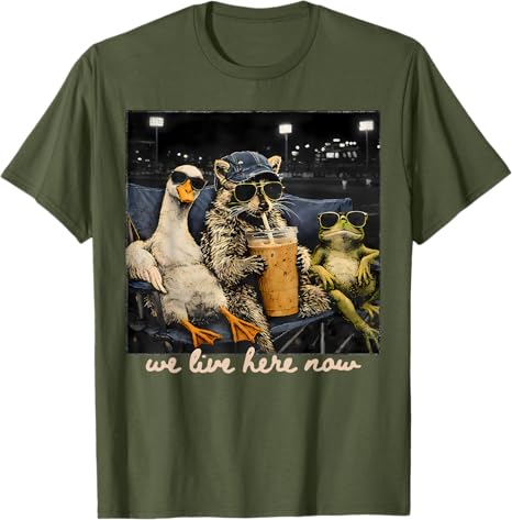 Funny Goose Raccoon Frog Baseb - Women Fashion Now review and price
