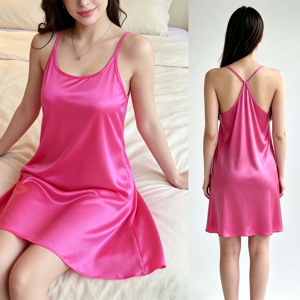 Pink Sexy Women's Home Dress S - Spaghetti Strap Dress review and price