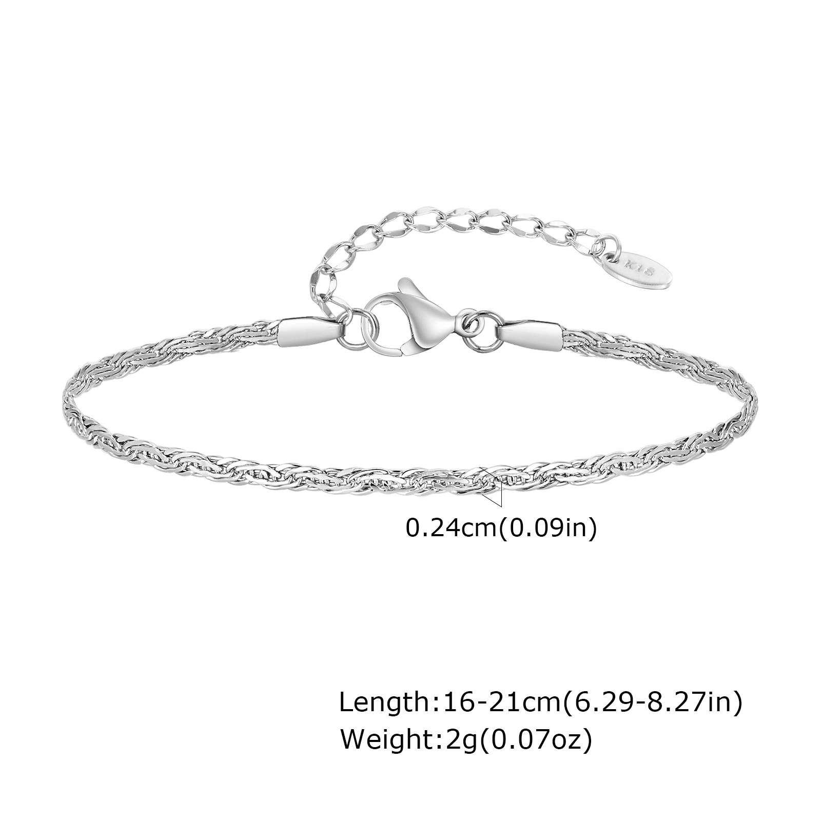 16-21CM Adjustable Bracelets G - Women'S Fashion Of The 1940S review and price