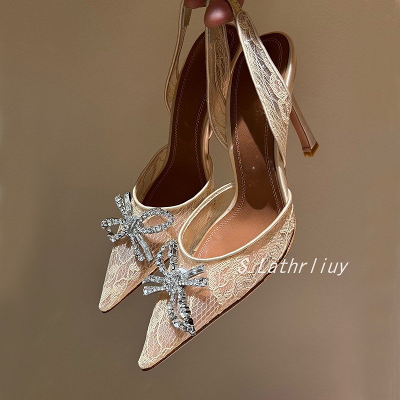 Sandals Rhinestone Flower Poin - Spaghetti Strap Dress review and price