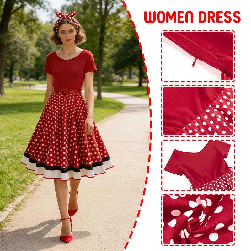 Vintage Office Lady Summer Pol - Women'S Fashion In The 50S review and price