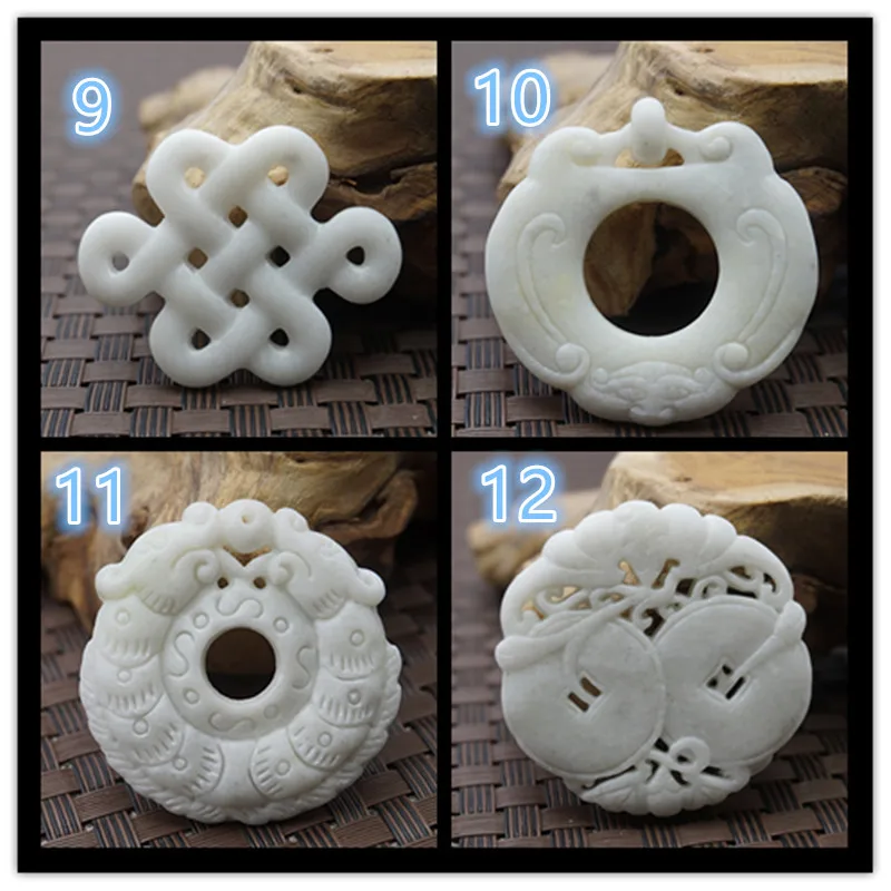 Natural White Jade Carved Luck - Women'S Fashion Jewellery review and price