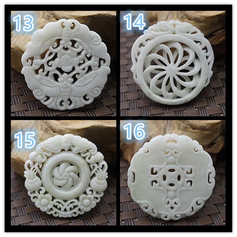 Natural White Jade Carved Luck - Women'S Fashion Jewellery review and price